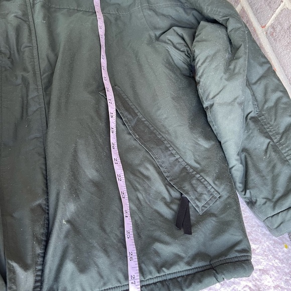 LL Bean 2 in 1 Full Zip Jacket Coat w/ Zip Fleece Liner Mens Green Sz  XL - Picture 4 of 7